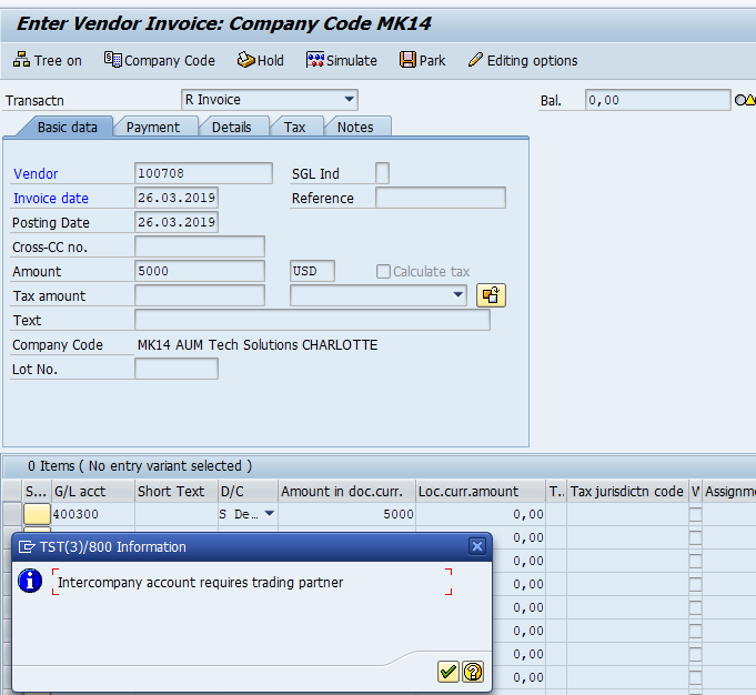 Validation testing