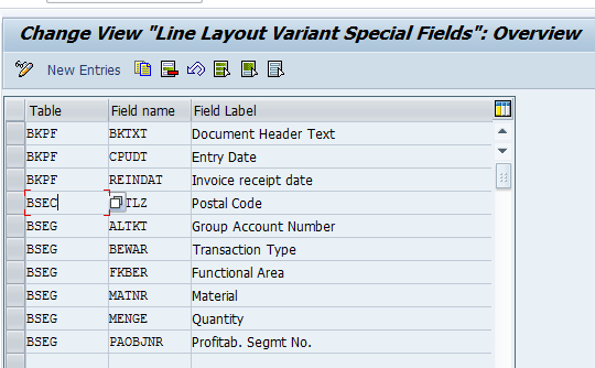 Additional Fields for display in customer line item report