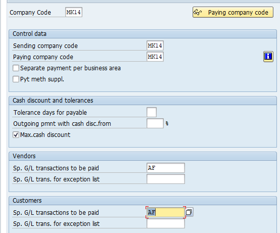 All company code-FBZP