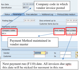 F110 - Parameters