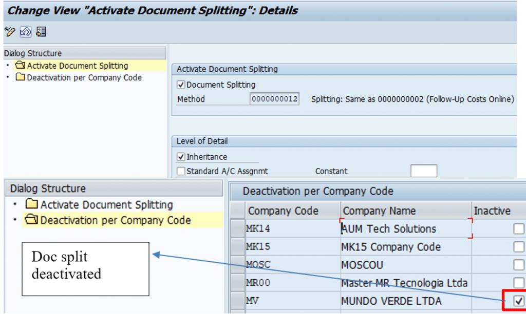 Activate Document Splitting