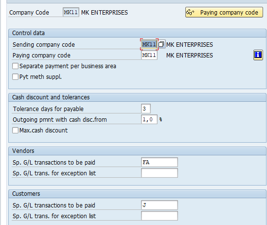 FBZP- All Company code