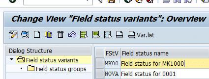 Field Status variant