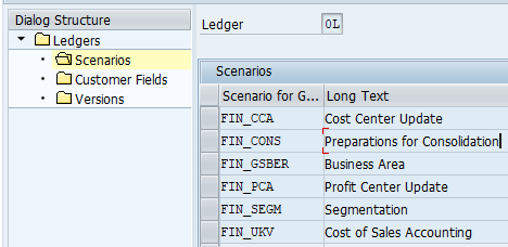 Profit Center Scenario