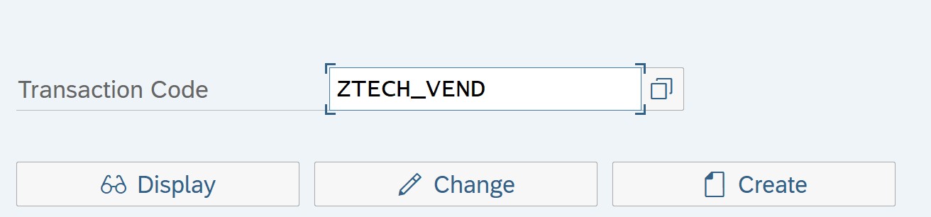 Create Transaction code for SAP Query